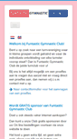 Mobile Screenshot of funtasticgymnasticclub.com
